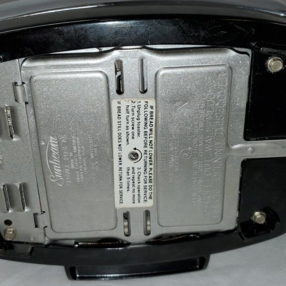 Vintage Sunbeam Radiant Control Auto Drop Toaster Chrome - Picture 7 of 8